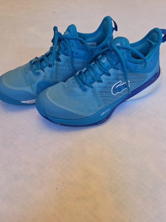 Lacoste Shoes - Lacoste ACLT23 - LSR FOAM Blue Athletic Lace-Up Sneakers